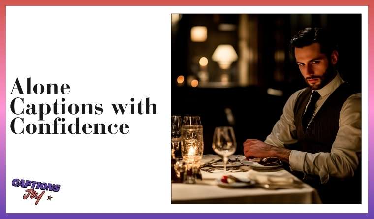 Alone Captions with Confidence