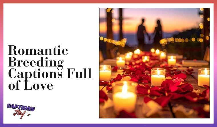 Romantic Breeding Captions Full of Love