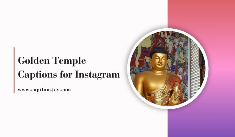 Golden Temple Captions for Instagram