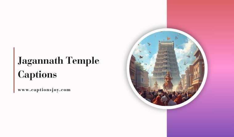 Jagannath Temple Captions