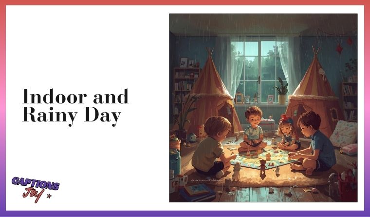 Indoor and Rainy Day